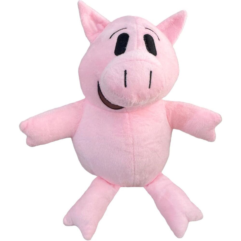 Blue Elephant and Pink Pig Plush Toys Soft Stuffed Animals Gifts for Kids